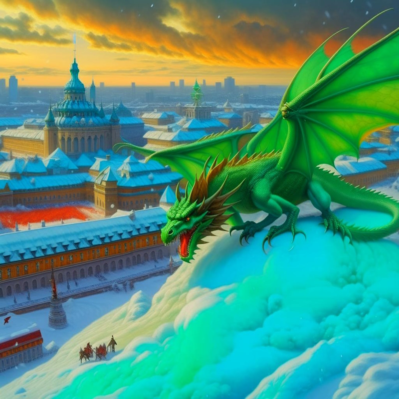 дракон над Москвой